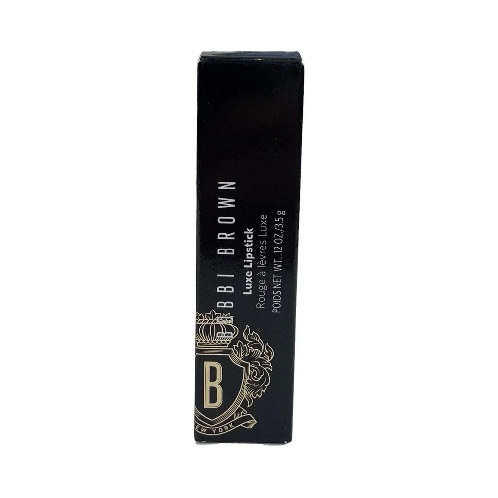 Bobbi Brown Luxe Lipstick 114 Brownstone (Cocoa) Long‎ Lasting Limited Edition